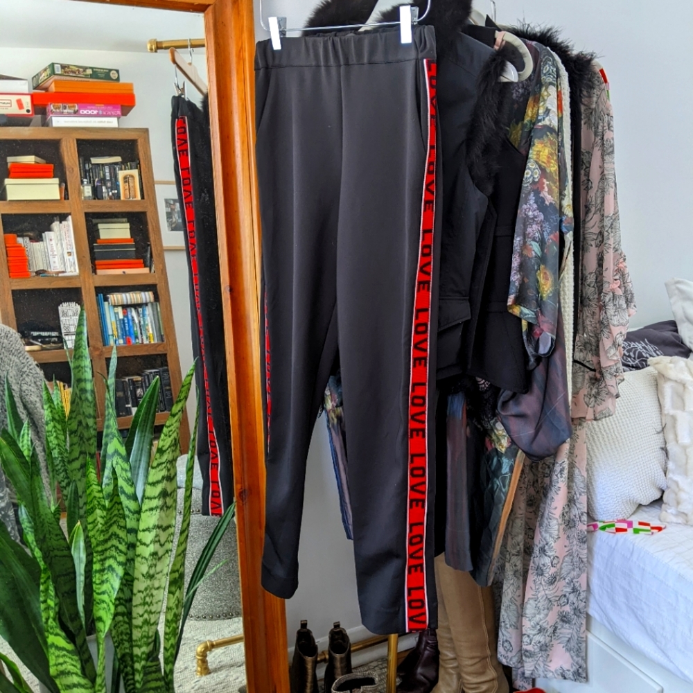 Beautiful LOVE Maje track pants